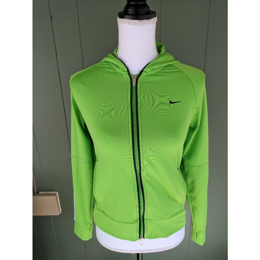 Green Nike Dri-Fit Jacket